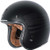 Torc Black Flag Retro 3/4 motorcycle helmet matte black with USA flag graphics and removable 3-snap visor Torc Black Flag Retro 3/4 motorcycle helmet matte black with USA flag graphics and removable 3-snap visor