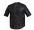 Lightweight Short Sleeve Leather Shirt: Baseball Style.