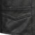 Classic V-neck leather motorcycle vest with heavy-duty snap front closure and handwarmer pockets