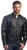 Rider in Unik Lightweight Leather Motorcycle Jacket