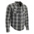 Gray & Black Flannel Motorcycle Body Armor Shirt Gray & Black Flannel Motorcycle Body Armor Shirt