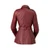 Whet Blu womens Mid-Length Red Leather Jacket