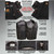 Milwaukee Leather Men's 'Brute' Black Denim and Leather Club Style Vest