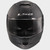 LS2 Stream 2 Matte Black Helmet featuring removable, washable liner