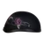 Daytona Novelty Helmet for Ladies w/ Purple Tribal Rose