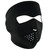 Black Neoprene Full Face Mask – Windproof, water-resistant mask for cold-weather riding and outdoor activities