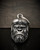 USA-made 3D pewter gorilla motorcycle guardian bell with detailed face and helmet design USA-made 3D pewter gorilla motorcycle guardian bell with detailed face and helmet design