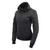 Side view of Milwaukee Leather Women's Soft Armored Motorcycle Jacket slim fit, CE-rated armor, and removable hood