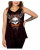 Liberty Wear Rhinestone Freedom Skull Biker Tank with rhinestone-studded skull and wings design