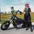 Unik Ladies Soft Leather Motorcycle Vest with Satin Lining and Pockets