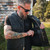 Unik Premium Leather Club Vest with Zipper-Snap Front Closure