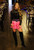 Liberty Wear Sequin Lace Long Sleeve Top worn in urban motorcycle lifestyle setting