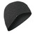 Charcoal gray biker beanie hat for motorcycle riders