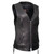 Women’s Milwaukee Leather motorcycle vest with Lockstock concealment holsters