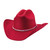 Bullhide Rhinestone Red Western Hat