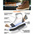Milwaukee Leather MBM9113 Men's Brown Waterproof Leather Street Riding Shoes with Shift Protection and Ankle Support