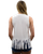 fringe and shimmering rhinestone accents on the Liberty-Wear Born Free motorcycle tank top