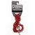 Red Bling Leather Motorcycle Vest Side Lace Extenders