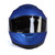 Milwaukee Breeze Blue Full Face Modular Motorcycle Helmet