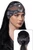 Hair Glove studded eagle paisley biker ponytail headband