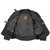 Women's motorcycle jacket with zip-out liner and vents