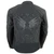 Milwaukee Leather Women's Studded Wings Textile Motorcycle Jacket