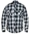 Men's UNIK buffalo plaid Kevlar armored flannel motorcycle shirt