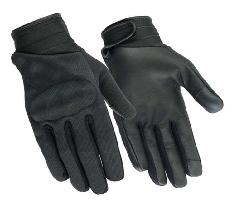Men's Lightweight Motorcycle Gloves - Knuckle Protection