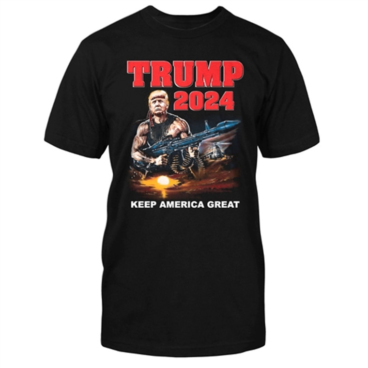 2024 Rambo Trump Shirt, Keep America Great