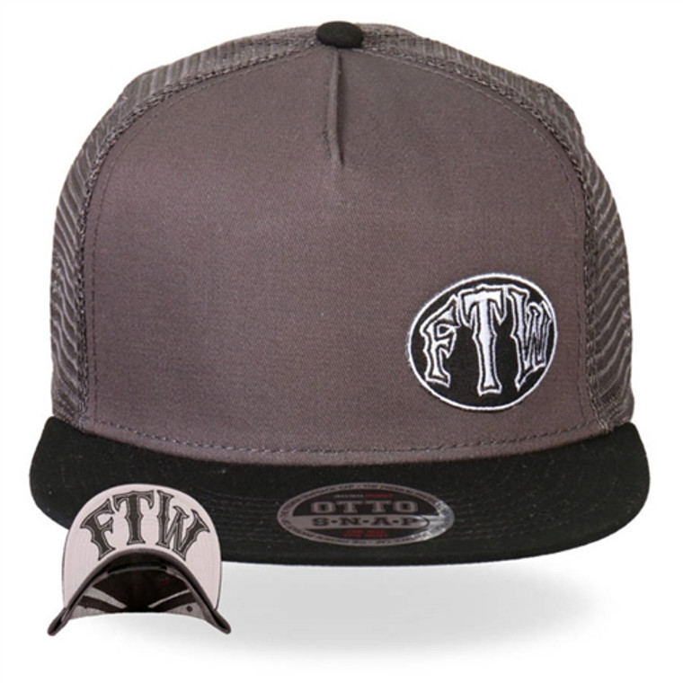 FTW Snap Back Hat by Hot Leathers, Biker Hats