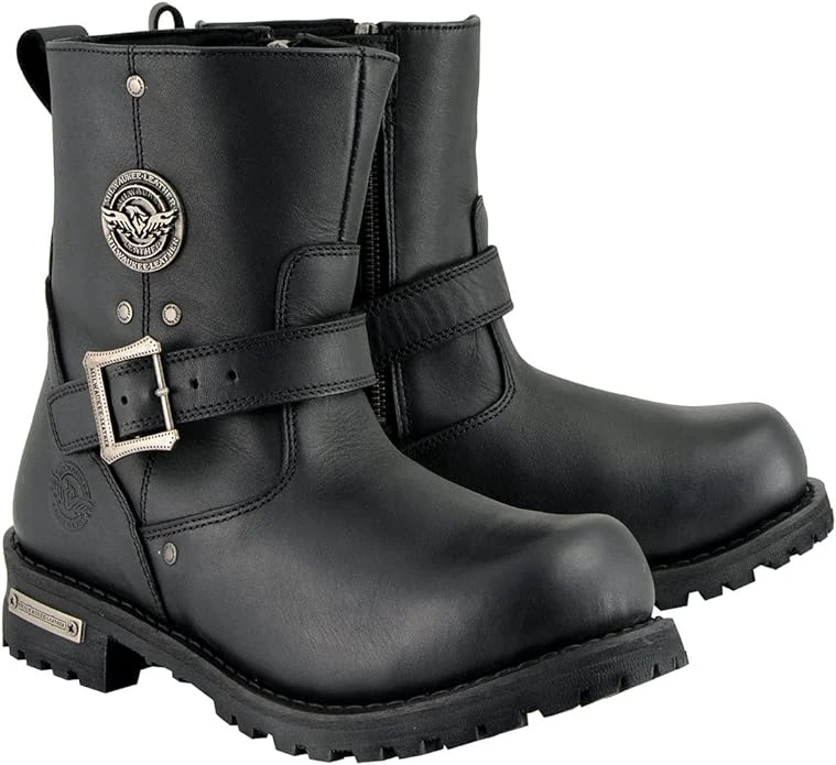 Milwaukee Leather MBM9040 Men's Motorcycle Boots