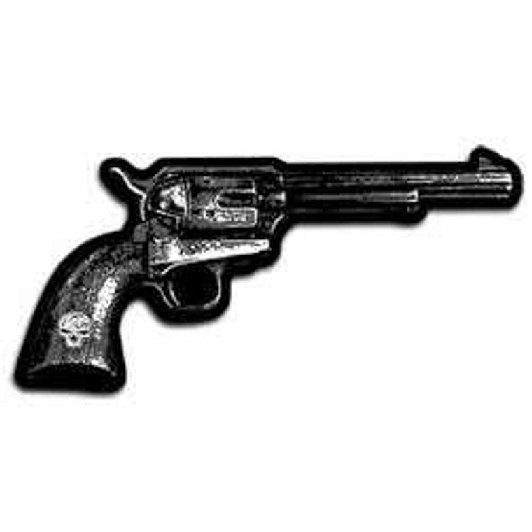 Revolver Gun Biker Patch, Hot Leathers