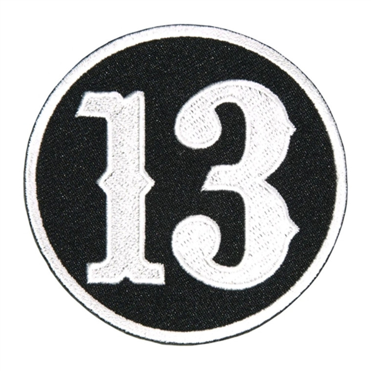 Circle 13 Biker Patches, Hot Leathers PPL9373