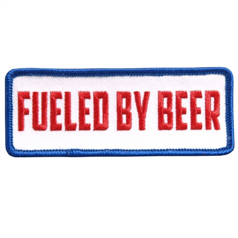 Fueled by Beer Biker Patches, Hot Leathers Motorcycle Accessories