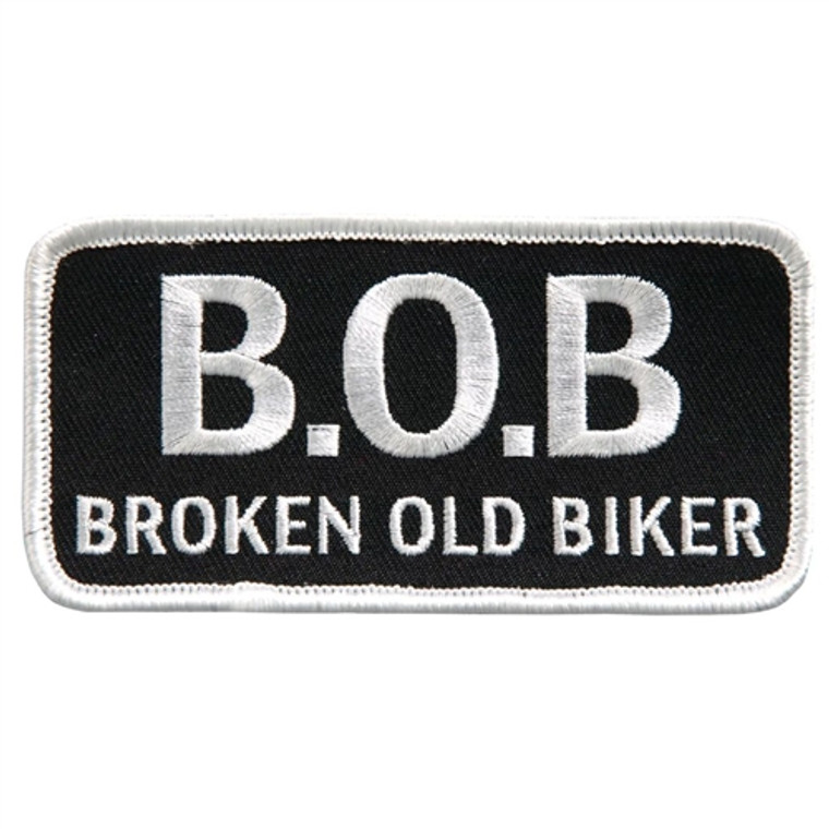 Broken Old Biker Patches, Hot Leathers PPL 9415