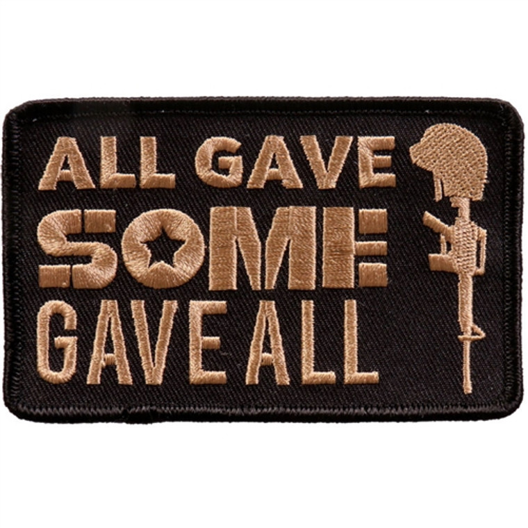 Hot Leathers all gave some some gave all patch for motorcycle vest