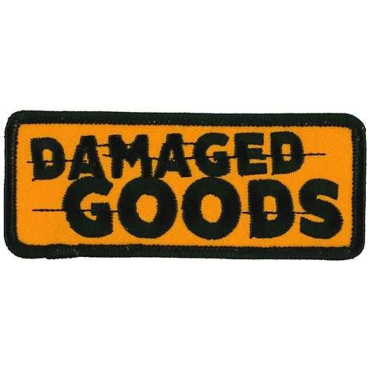 Damaged Goods Patch, Hot Leathers Biker Patches