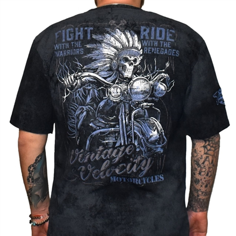 Men's Biker Clothing, Lethal Threat Vintage Renegades Shirt