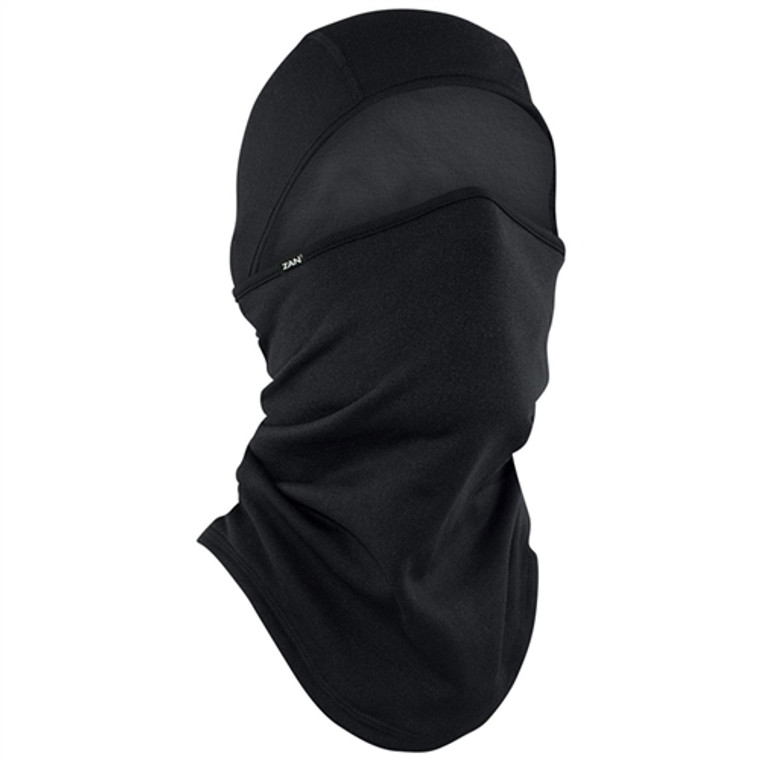 Motorcycle Mask Black Convertible Balaclava UPF50+