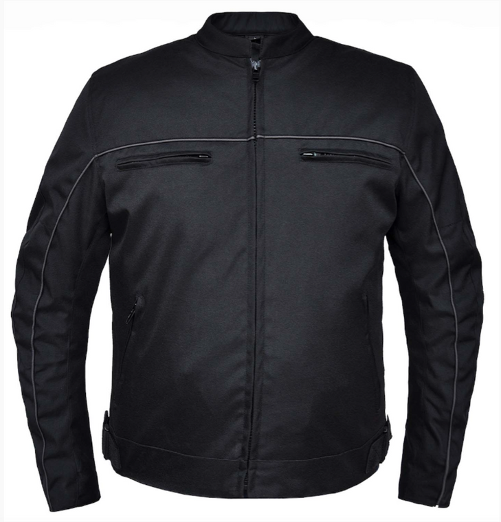 Men's Textile Basic Motorcycle Jacket