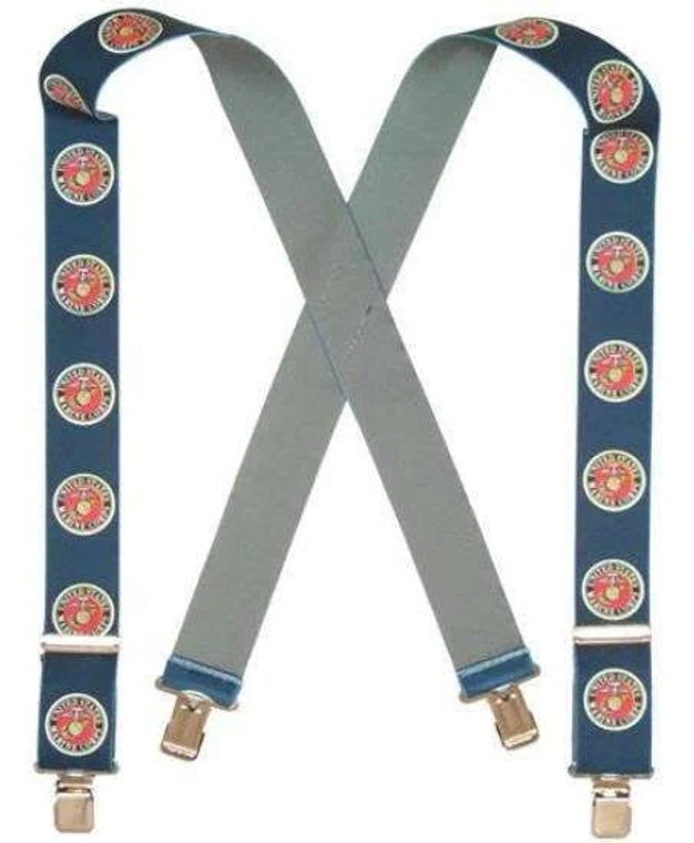 Suspender Factory USMC Logo Suspenders
