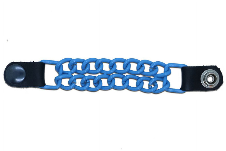 USA Made Powder Blue Motorcycle Vest Extenders