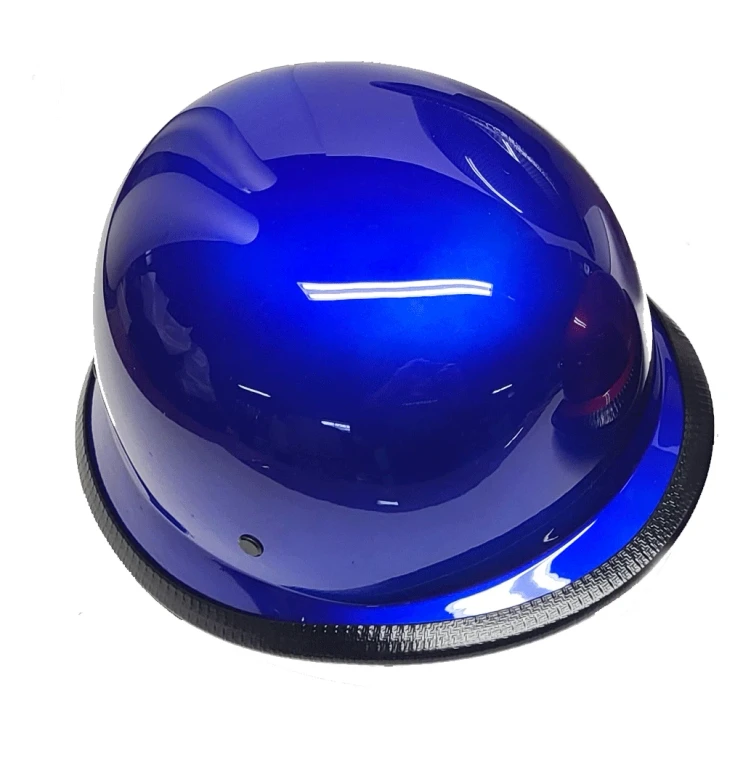 Blue German Novelty Helmet / NON DOT