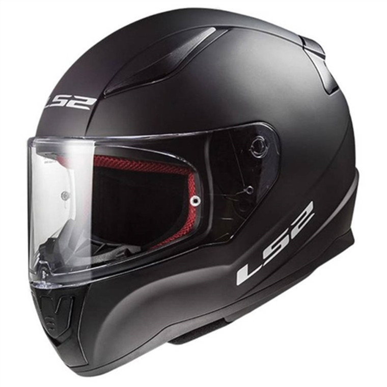 LS2 Rapid Mini Youth Full-Face Motorcycle Helmet, Matte Black DOT