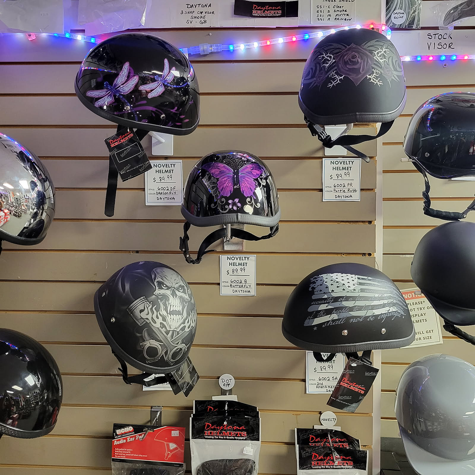 Daytona Premium Novelty Helmets NJ Store