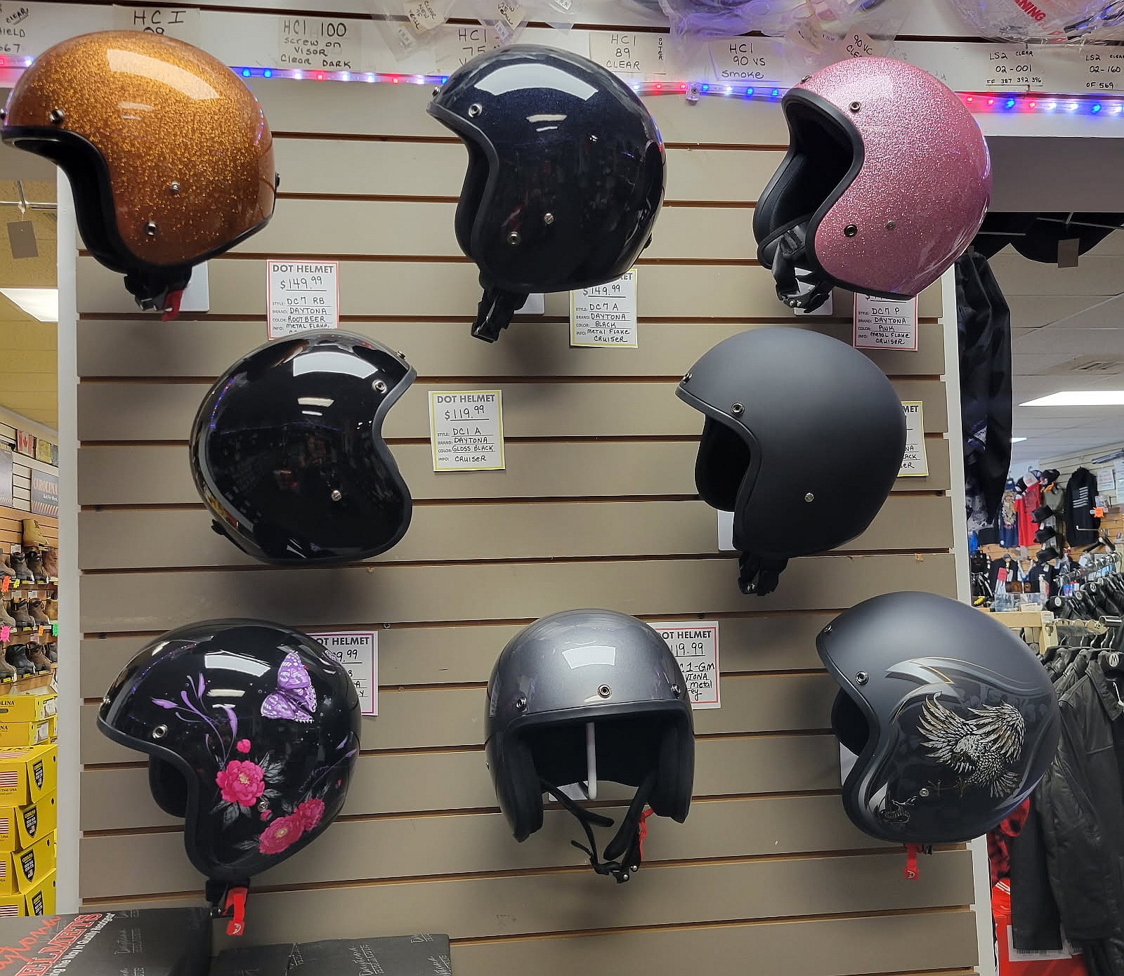 Daytona Cruiser Helmets at Leather Bound In NJ