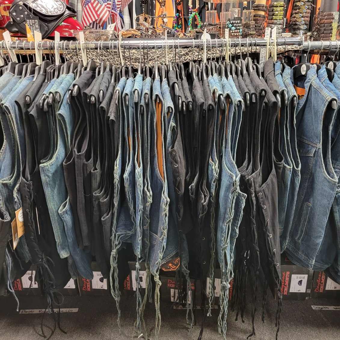denim motorcycle vests nj