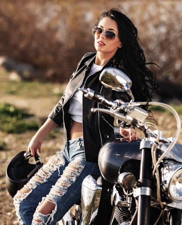 Ladies Motorcycle Riding Apparel