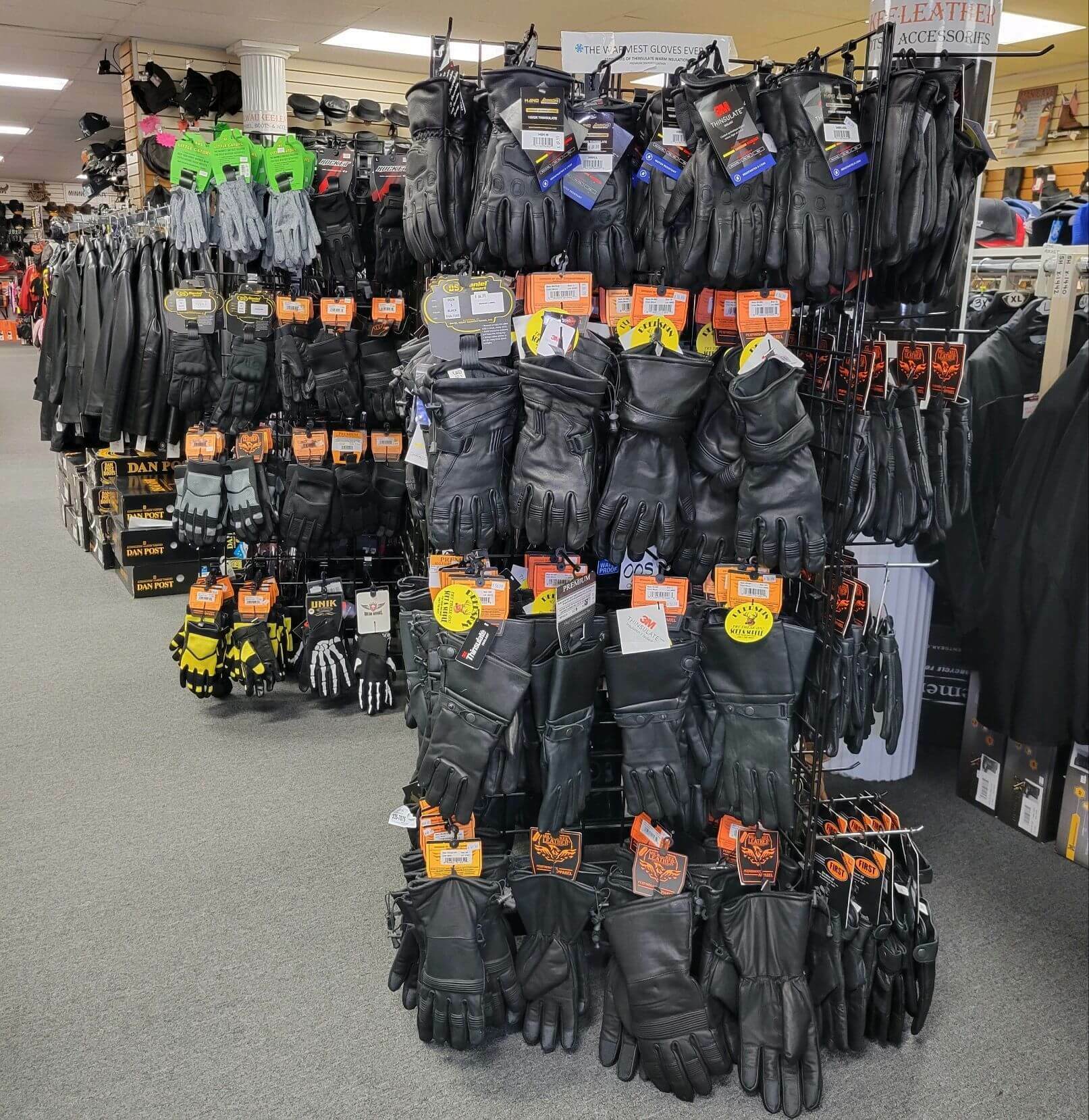 motorcycle gloves at leather bound nj