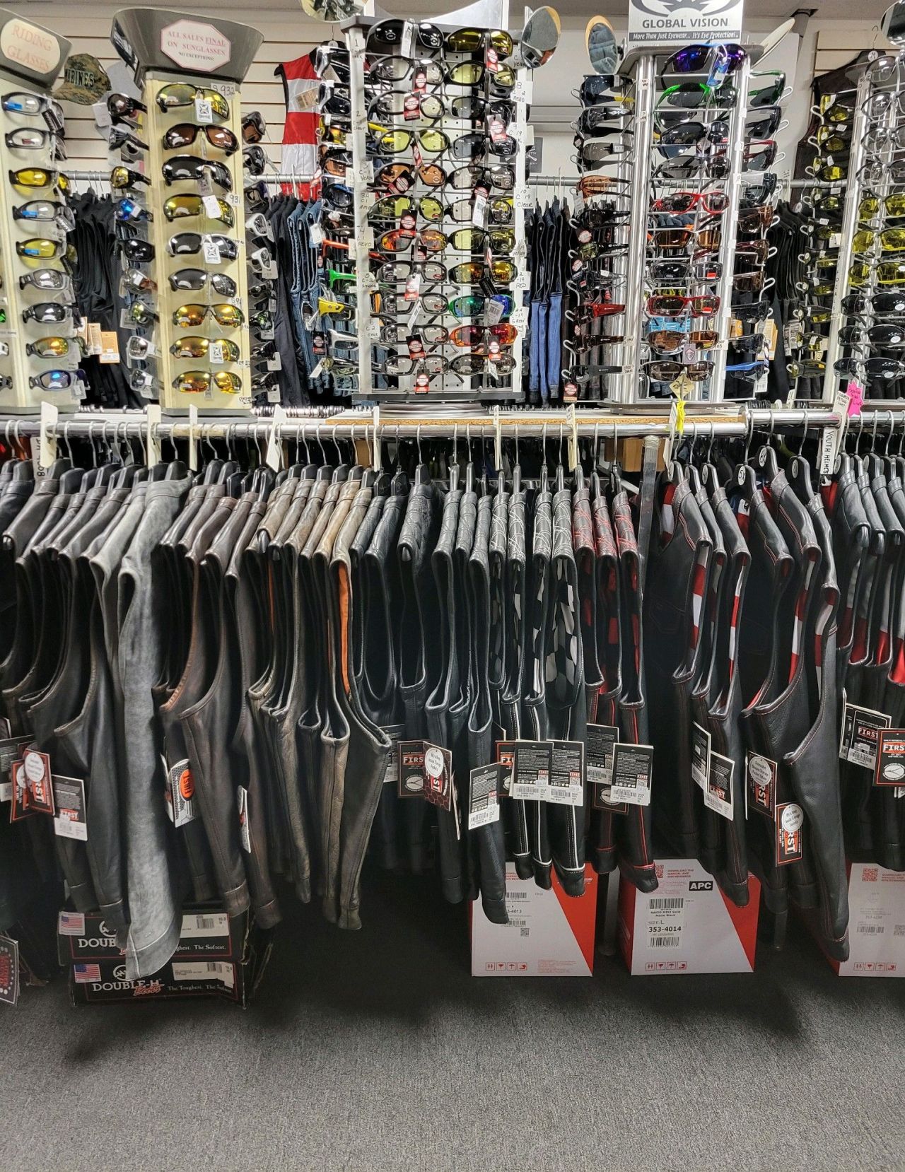 motorcycle vests new jersey store